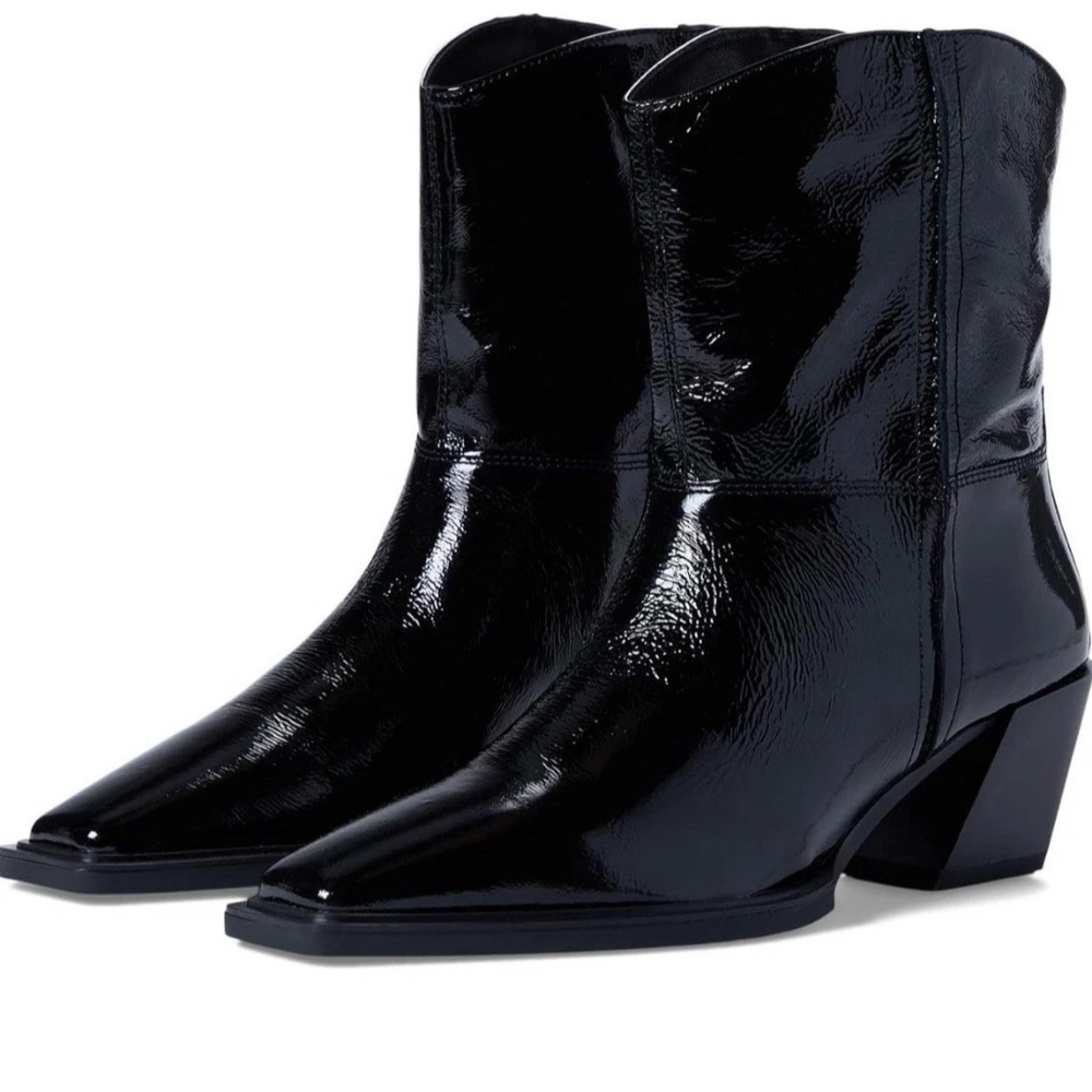 Vagabond Alina patent leather ankle boots sz 40